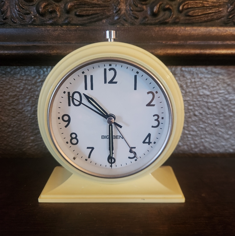 Antique Rare Big Ben Alarm Clock